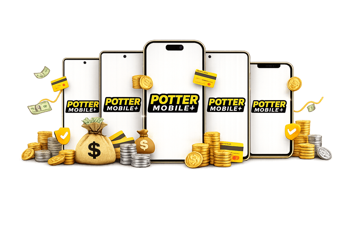 POTTER MOBILE + รับซื้อโทรศัพท์มือถือ